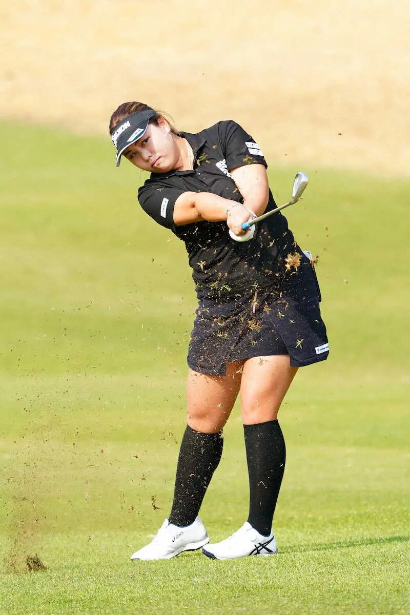 【画像・写真】ささき、三ヶ島、吉本が首位に並ぶ　明治安田生命レディース第2日