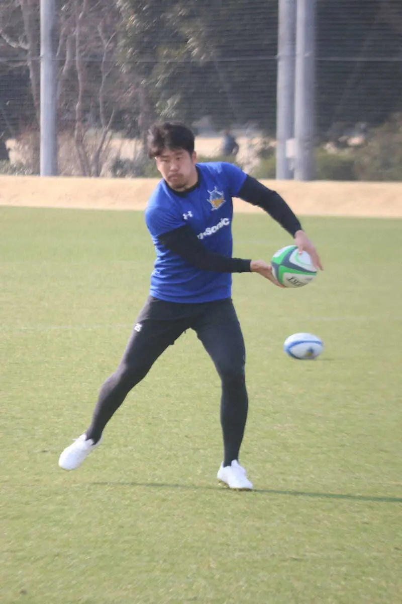【画像・写真】ラグビー埼玉・松田　2戦ぶり先発へ流を警戒「前半からボールを動かしてくる」　11日VS東京SG