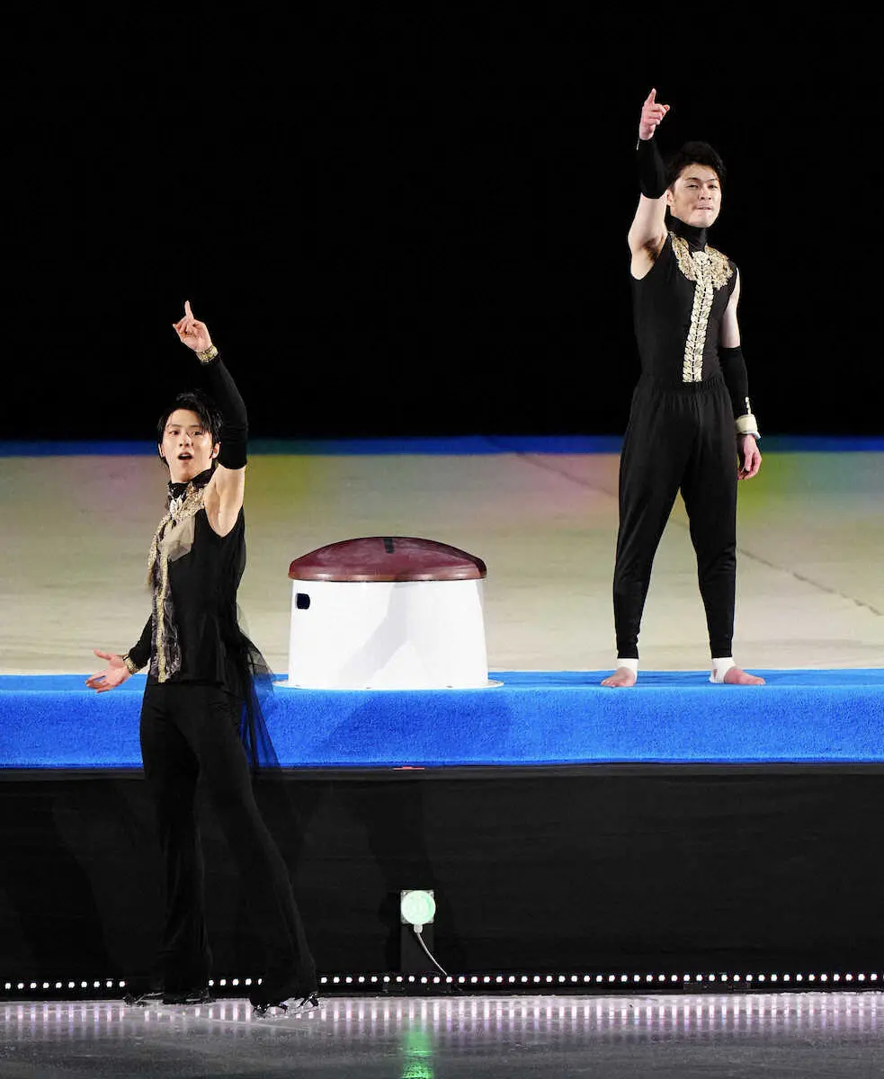 【画像・写真】【冬の王　語る（1）】羽生結弦さん「同じオーラを持っている人」「かっこいい」内村航平さんと初共演