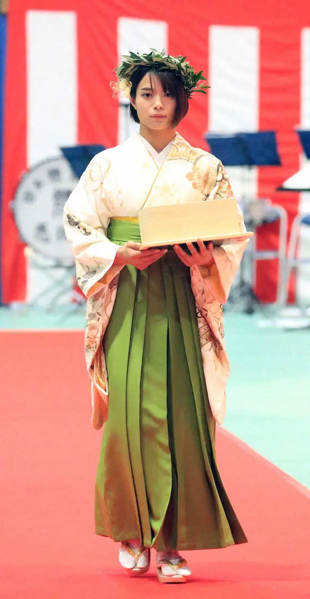 【画像・写真】阿部詩　パリ五輪へ“最速内定”誓う　柔道女子52キロ級　日体大卒業式