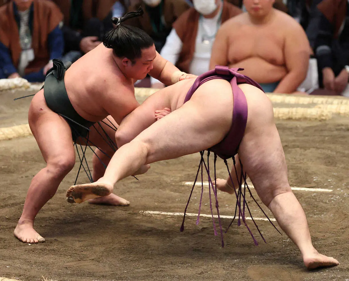 【画像・写真】【玉ノ井親方　視点】分かっていても食らってしまう“翠富士スペシャル”の切れ味