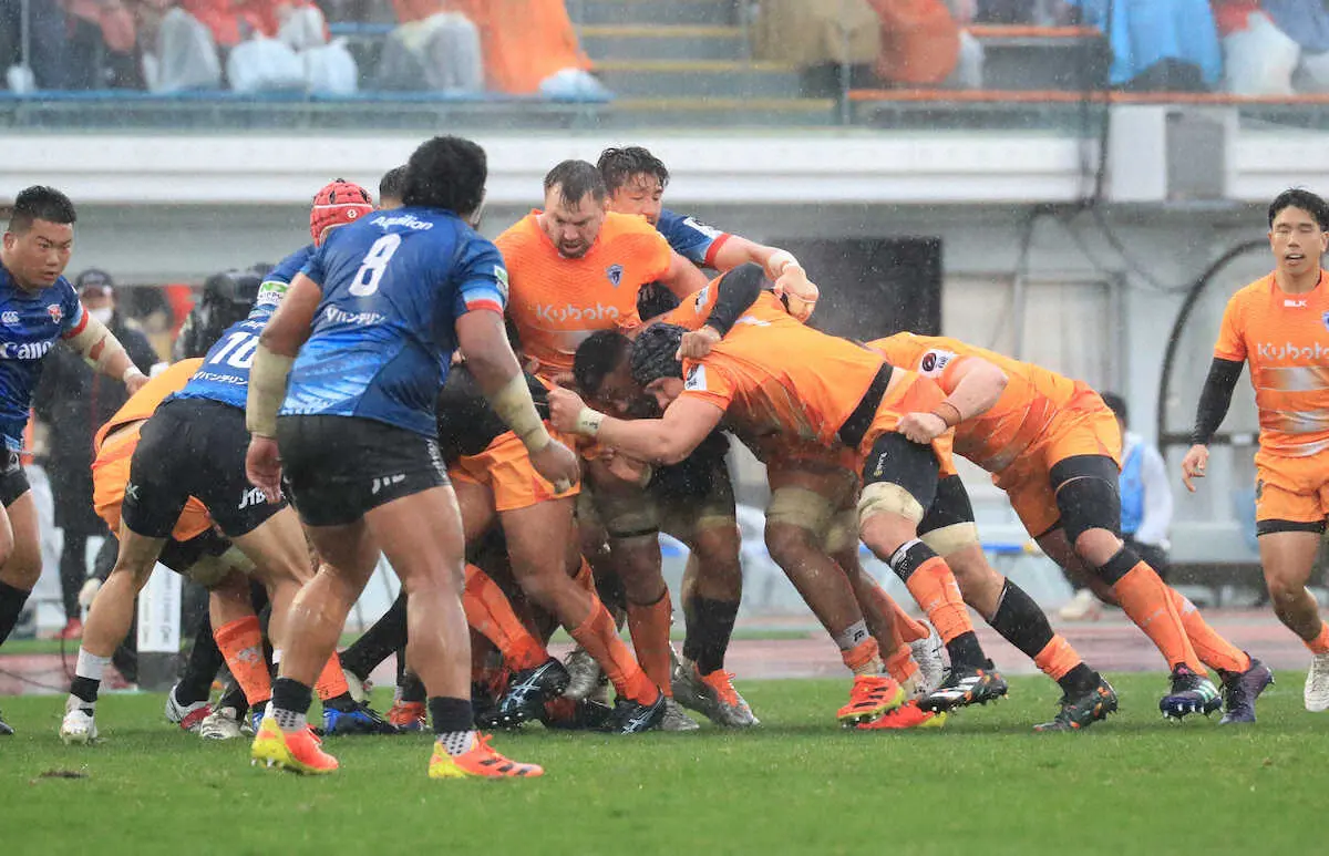 【画像・写真】東京ベイが連勝で2位キープ、横浜との接戦制し10勝目　リーグワン第12節
