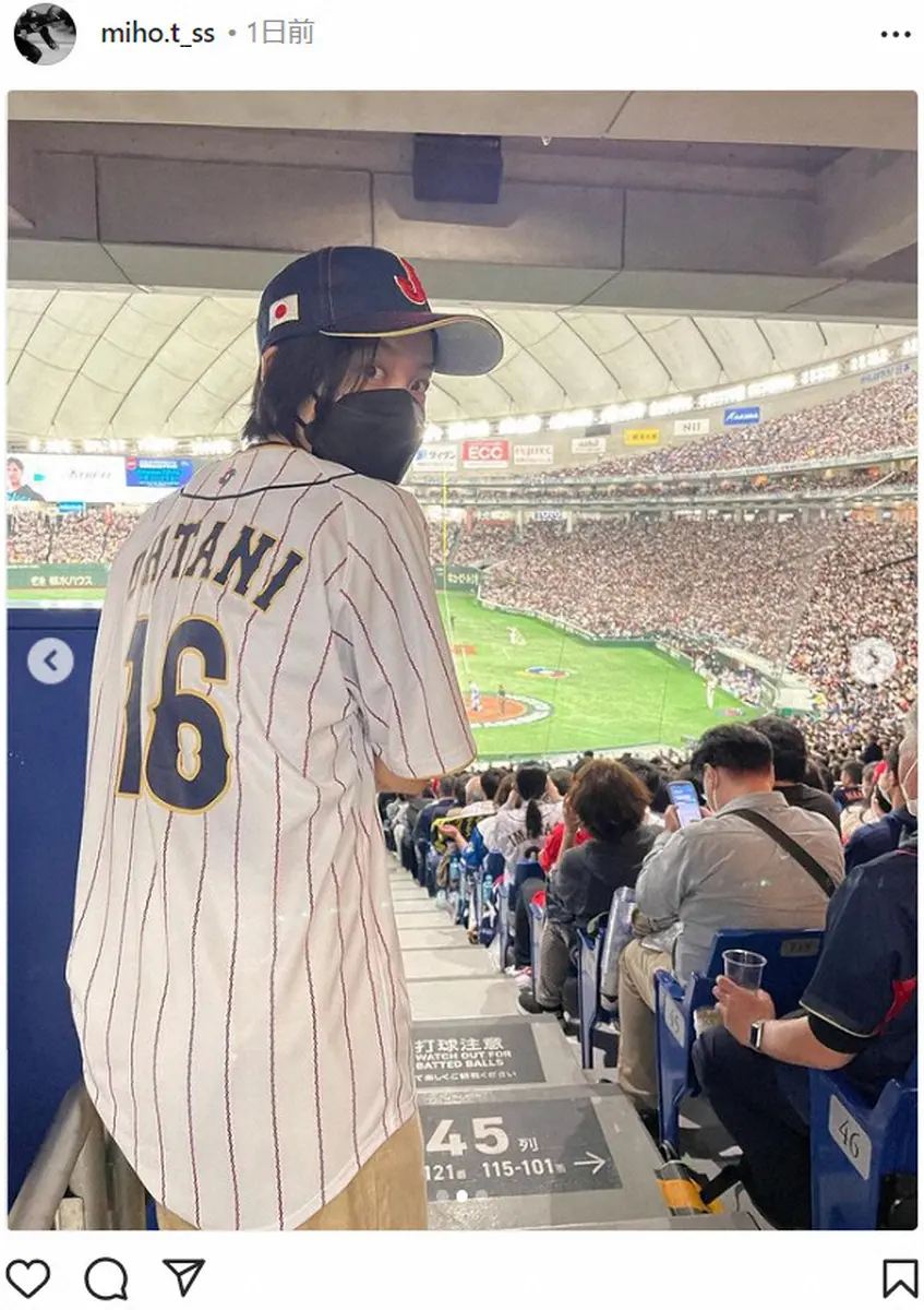 【画像・写真】高木美帆インスタグラム（@miho.t_ss）から