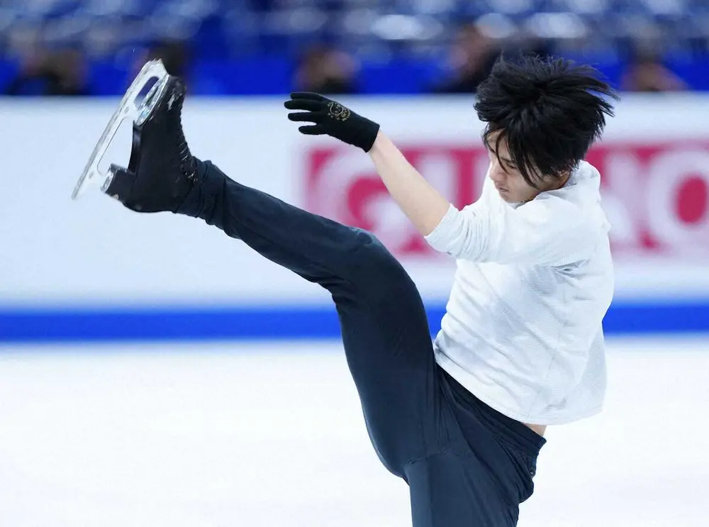 【画像・写真】初出場の山本草太「全ての経験を発揮できたら」世界選手権公式練習