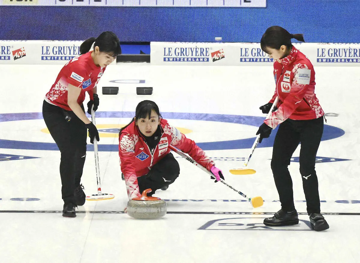 【画像・写真】日本代表ロコ・ソラーレは終盤まで粘るもスウェーデンに惜敗し4敗目　藤沢「同じようなミスをして…」