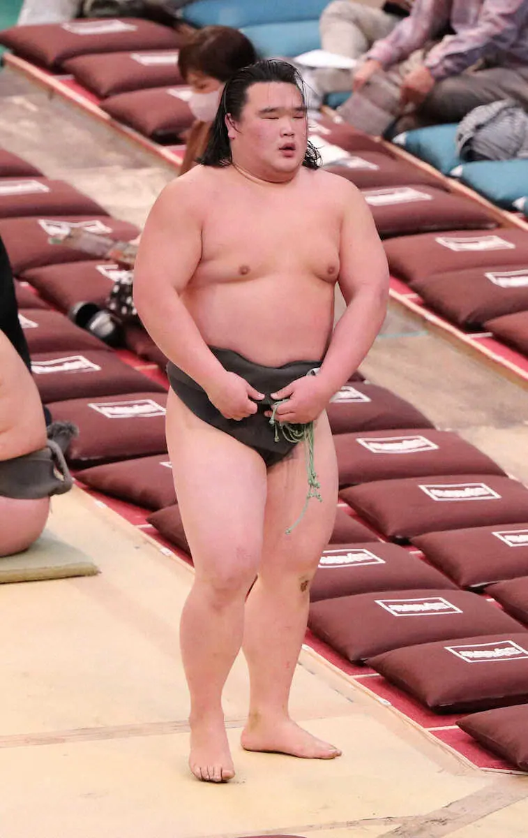 【画像・写真】二所ノ関部屋の幕下・高橋5勝目　中高大の後輩・中村泰輝の入門に刺激「切磋琢磨して頑張っていきたい」