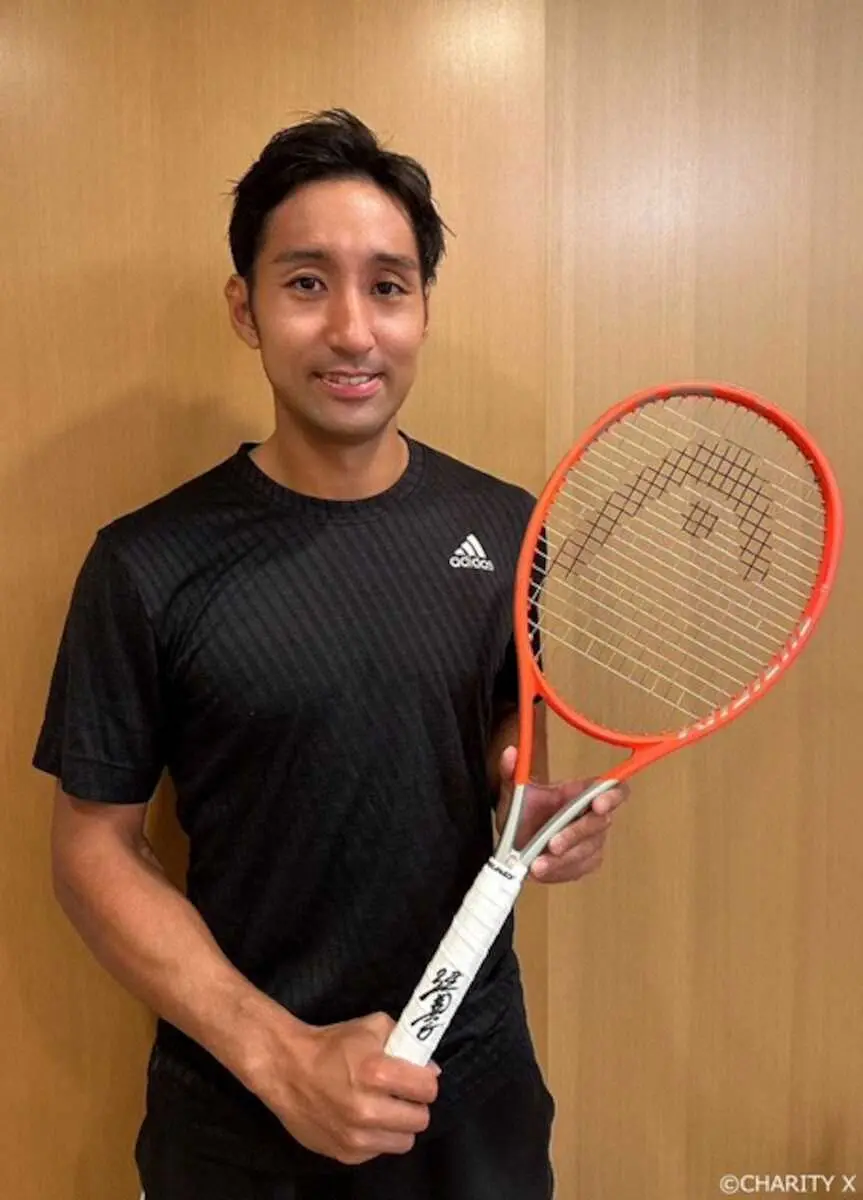 【画像・写真】CHARITY　X理事　テニス内山靖崇「選手が何をできるかを考える機会が増えれば」