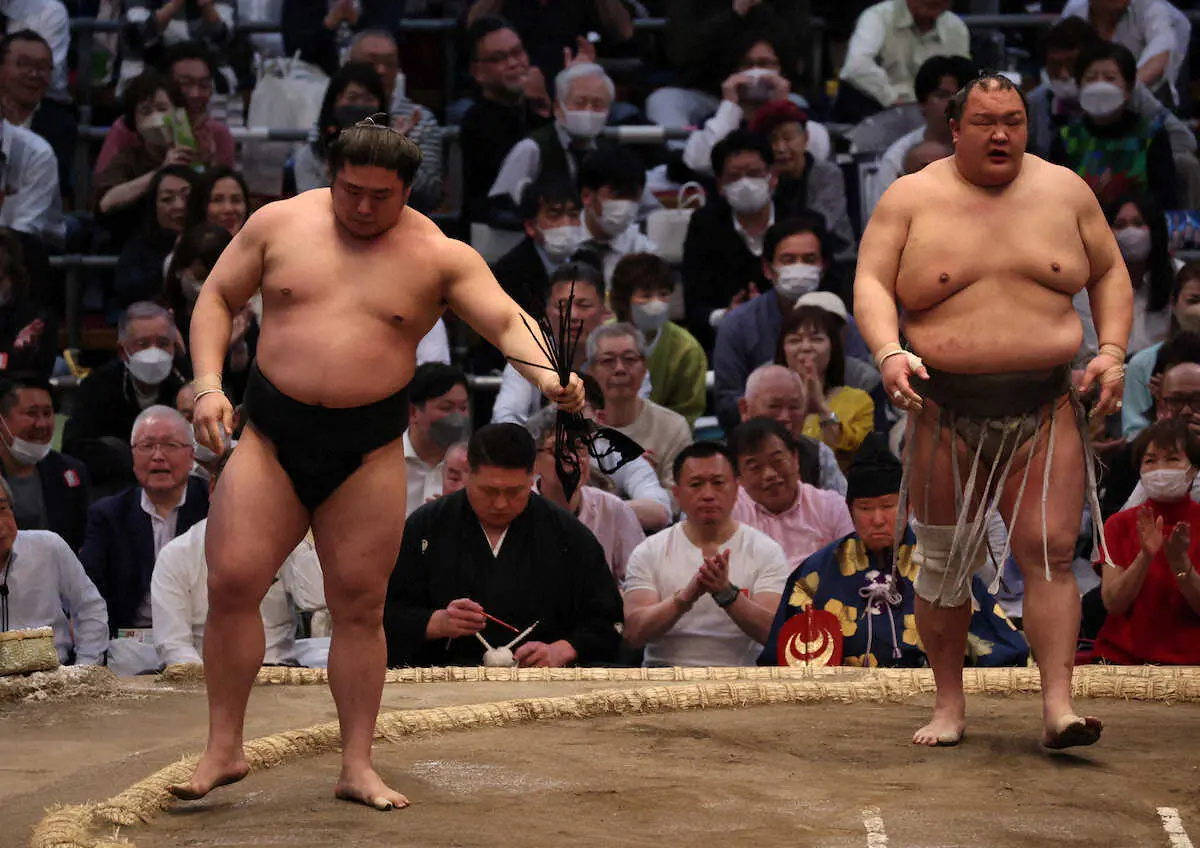 【画像・写真】若元春　10勝到達「三役として最低限」　優勝圏内残るも「気にせず」