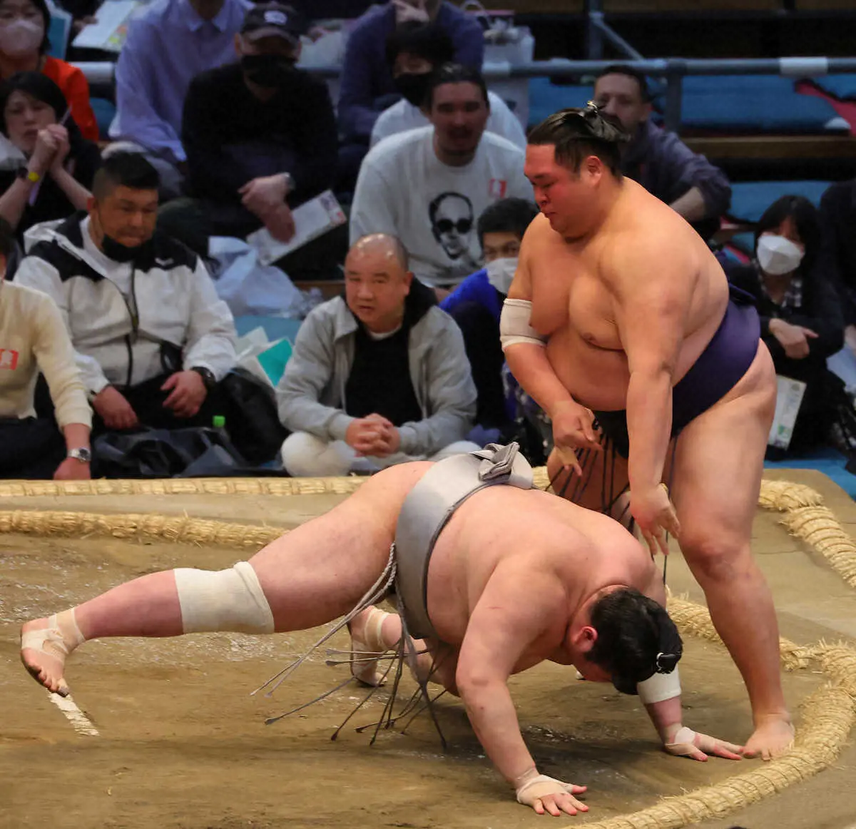 【画像・写真】友風が関取3年半ぶり勝ち越しに感慨「地獄のような数年間の苦しみを考えると、本当よくやったな」
