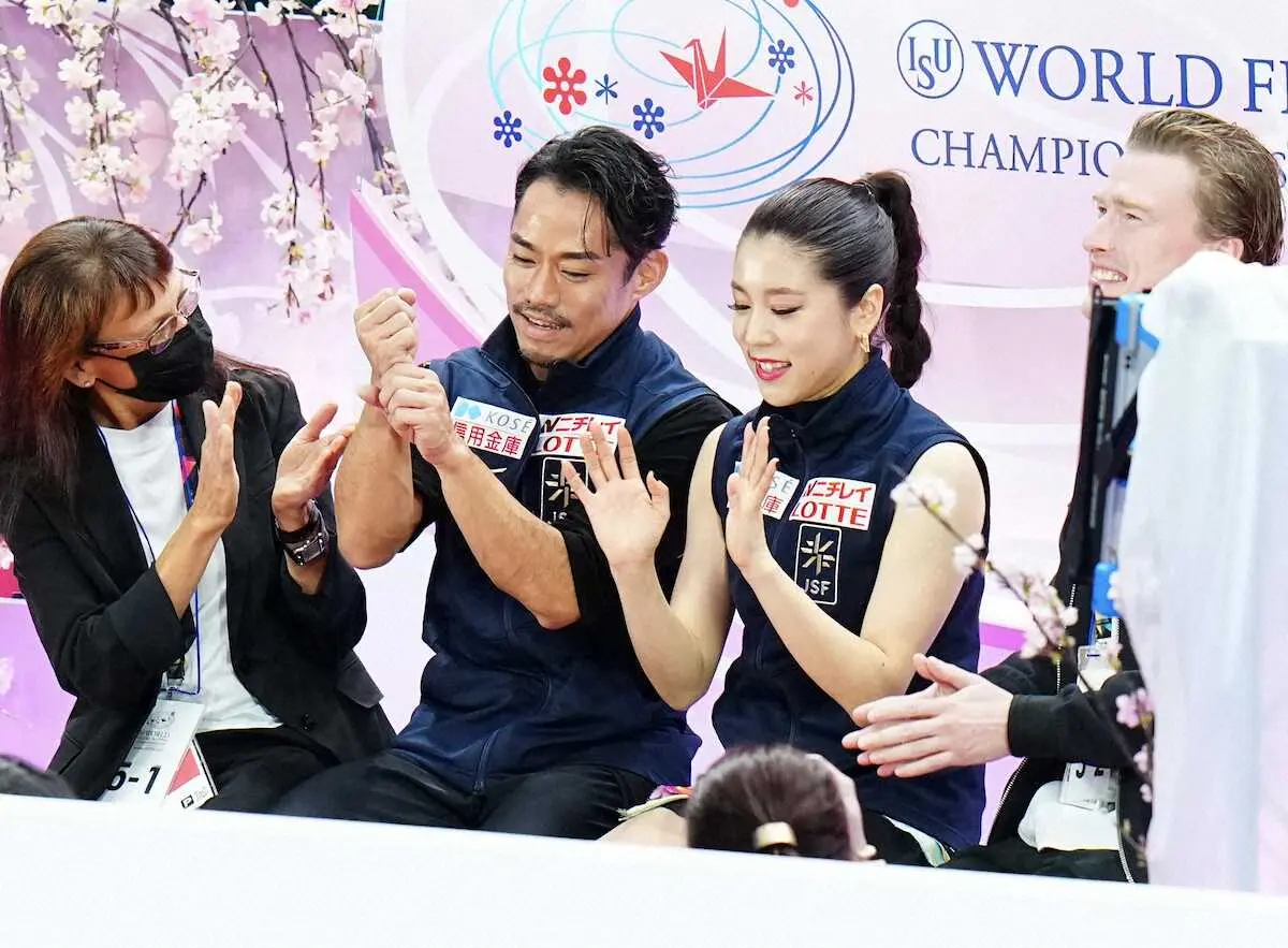 【画像・写真】アイスダンス・かなだい　日本勢初トップ10射程　「ツイズル」ミスも粘り11位