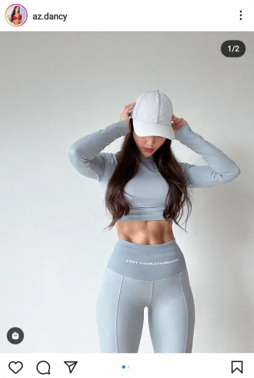 【画像・写真】ダンシーあずさ公式インスタグラム(@az.dancy)から