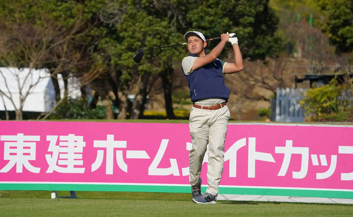 【画像・写真】金谷拓実　2年ぶり国内ツアー開幕戦「優勝目指して頑張ります」