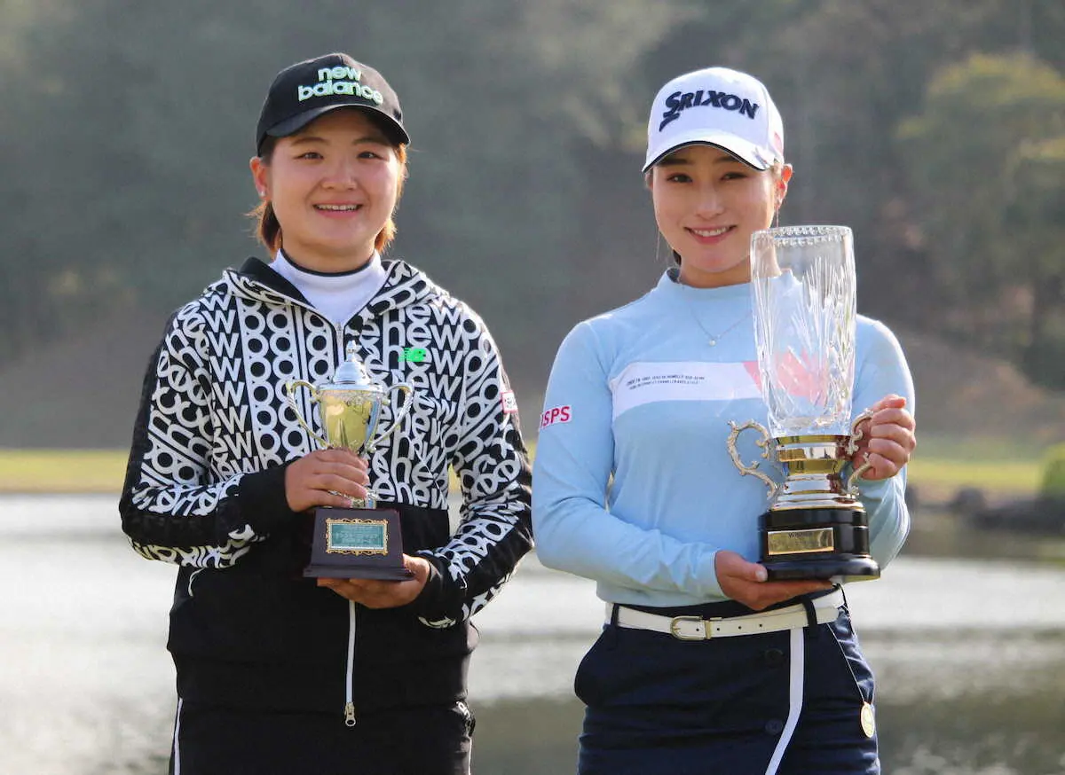 【画像・写真】ミレニアム世代・橋添穂、逃げ切って下部ツアー初優勝