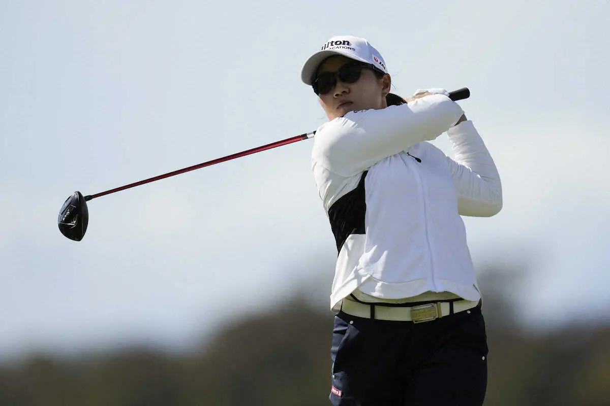 【画像・写真】畑岡奈紗が1打差3位の好位置維持　渋野日向子は29位に浮上