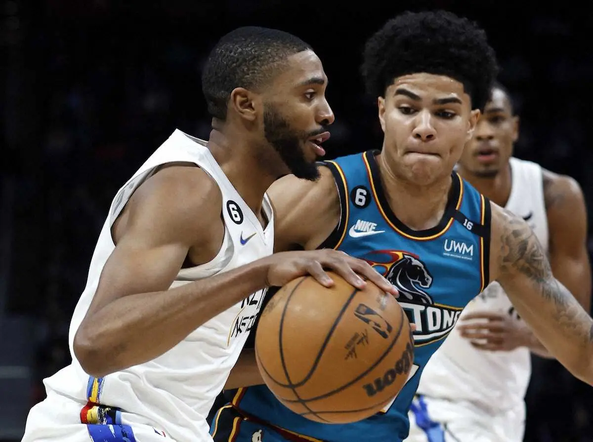 【画像・写真】ネッツがピストンズに15点差で勝利　無条件プレーオフ進出へ残り2試合でM1　渡辺は3P2本を成功