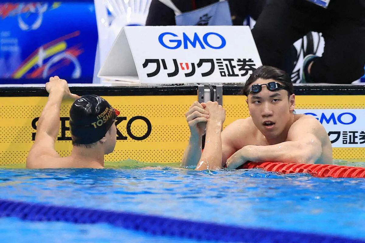 【画像・写真】林享氏　100Mに適した泳ぎの改善見られた松元　2種目で世界戦える