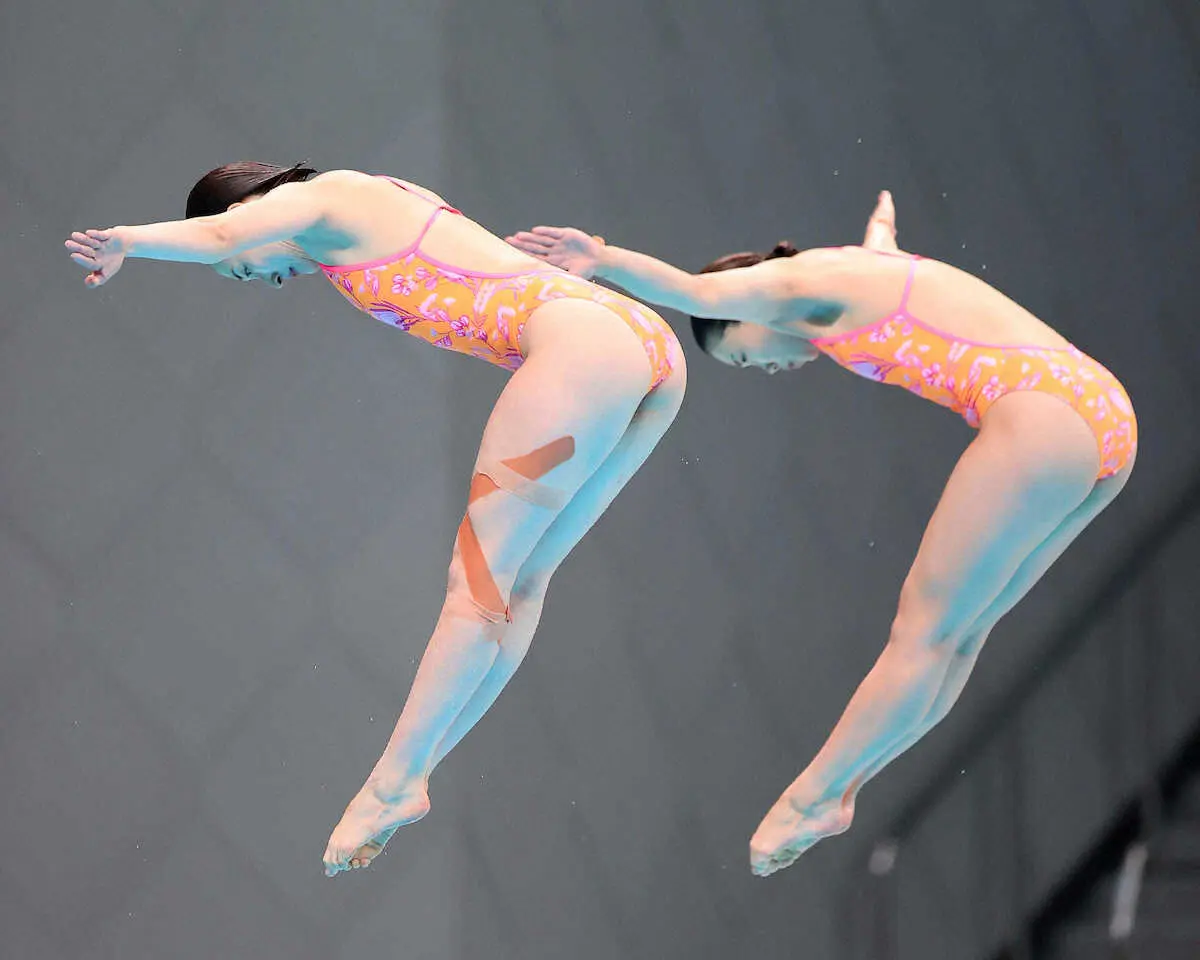 【画像・写真】馬淵優佳　派遣参考得点わずかに届かず　女子3mシンクロ板飛び込み　初の夫婦世界切符は選考委員会次第に