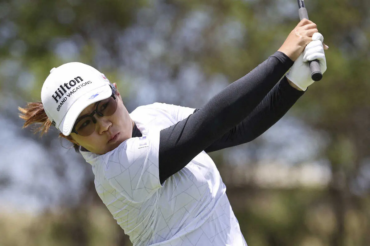 【画像・写真】畑岡4バーディー、ボギーなし68で暫定首位「ボギーフリーでラウンドできて良かった」ロッテ選手権第1日