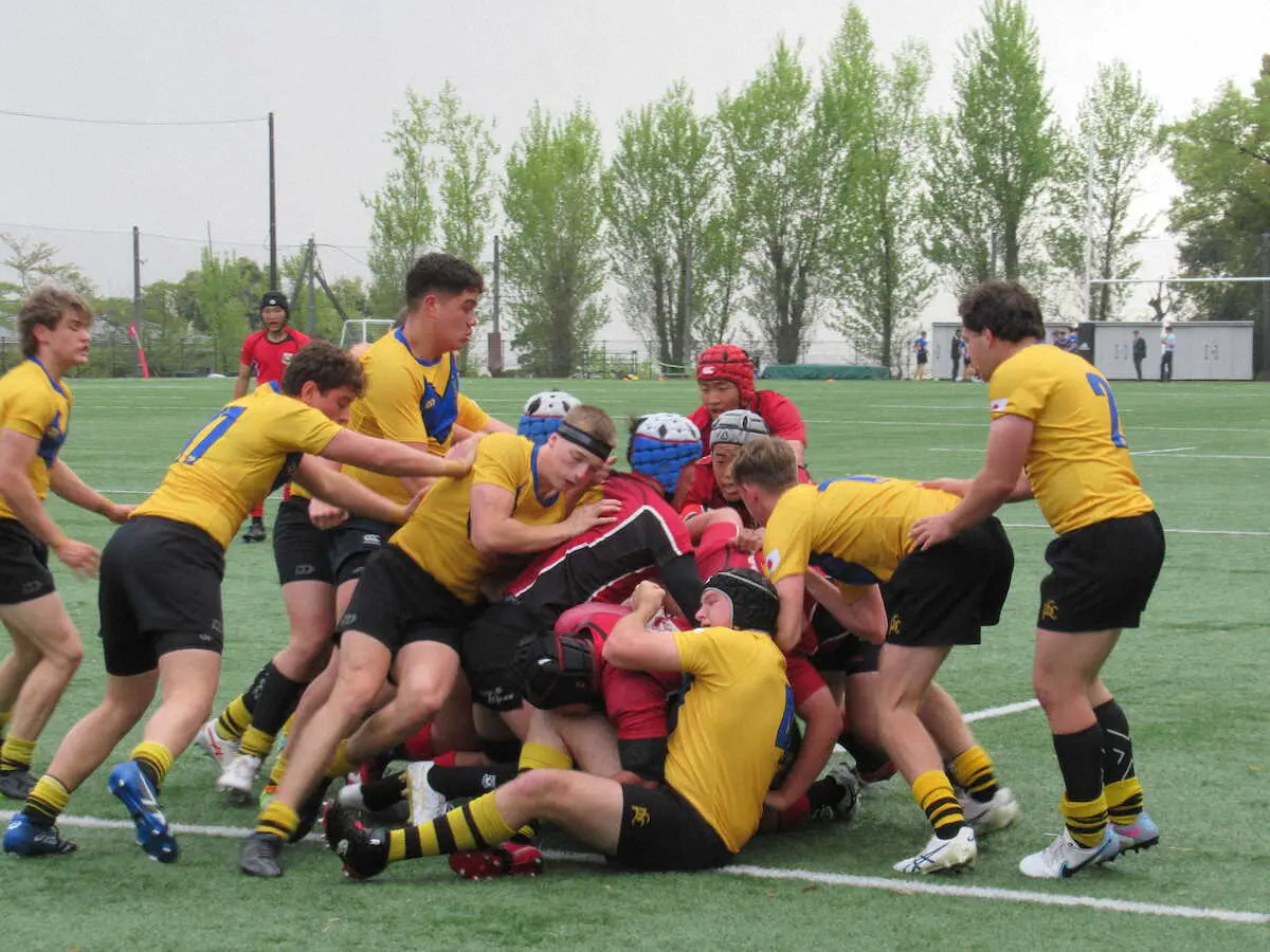 【画像・写真】【ラグビー】京都工学院、オーストラリアの高校と交流試合「日本のチームでは味わえない強さ」体感