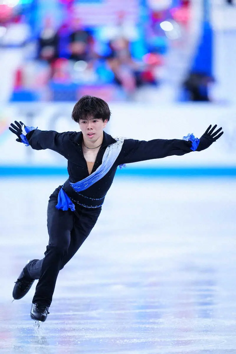 【画像・写真】SP11位の佐藤駿「入れたいと思った」転倒も意地の4回転ルッツ挑戦