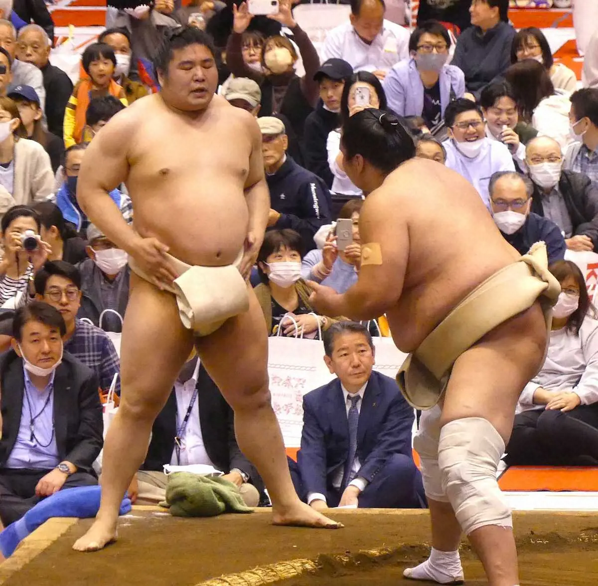 【画像・写真】【春巡業藤沢場所】若元春「あいつは努力できる、すぐ戻ってくる」右膝手術した弟・若隆景の復活信じる