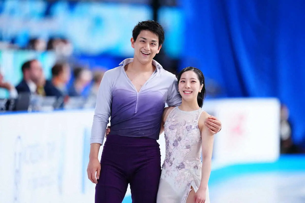 【画像・写真】“りくりゅう”自己新締めで2位「世界選手権の自分に負けたくなかった」日本も暫定2位浮上