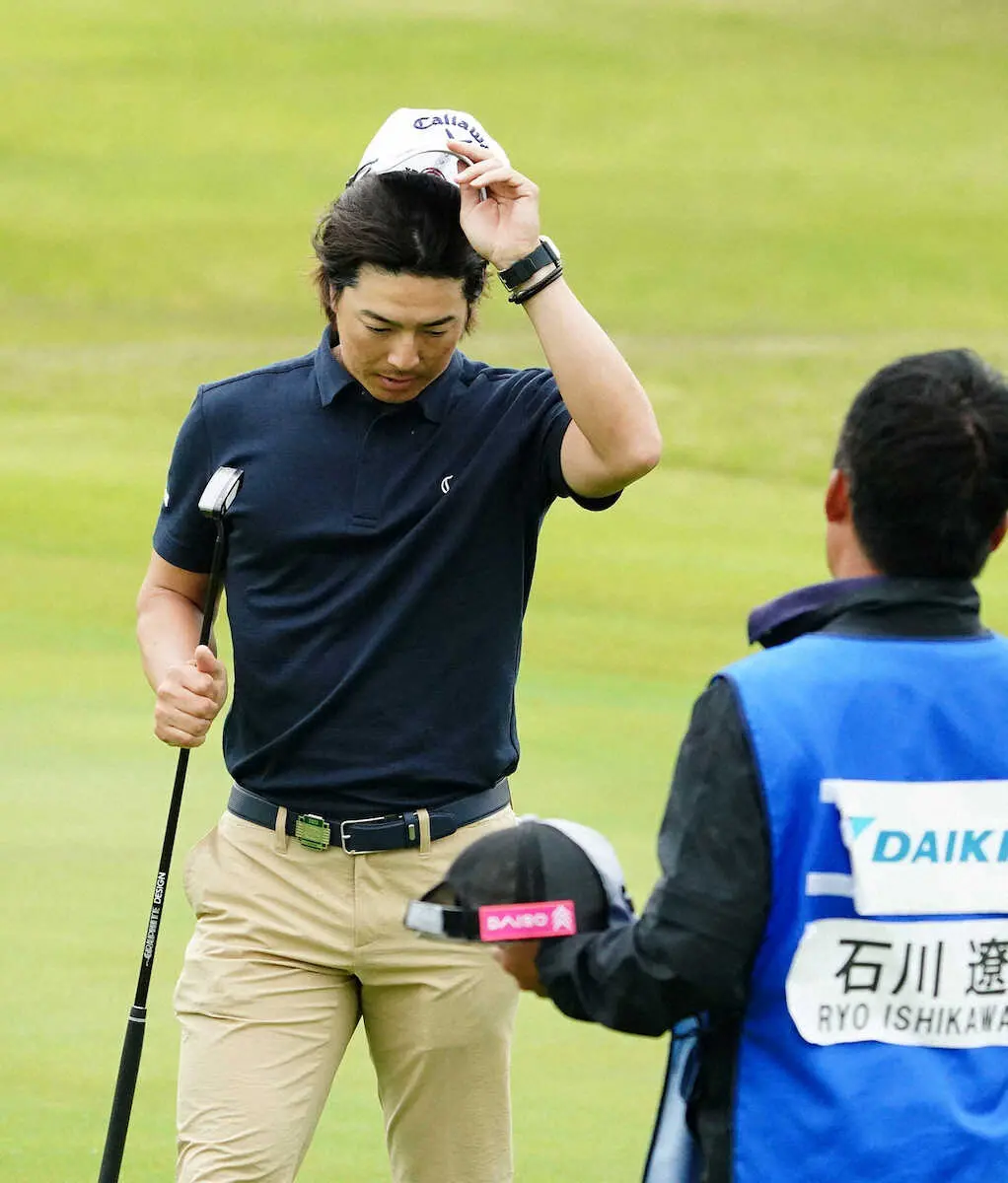 【画像・写真】石川遼　連続60台の記録は歴代1位に並ぶ15でストップ　「全体的に苦しい一日でした」