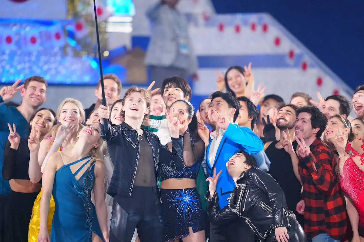 【画像・写真】友野一希、ロック曲で3A2発締め　世界国別対抗戦Ex