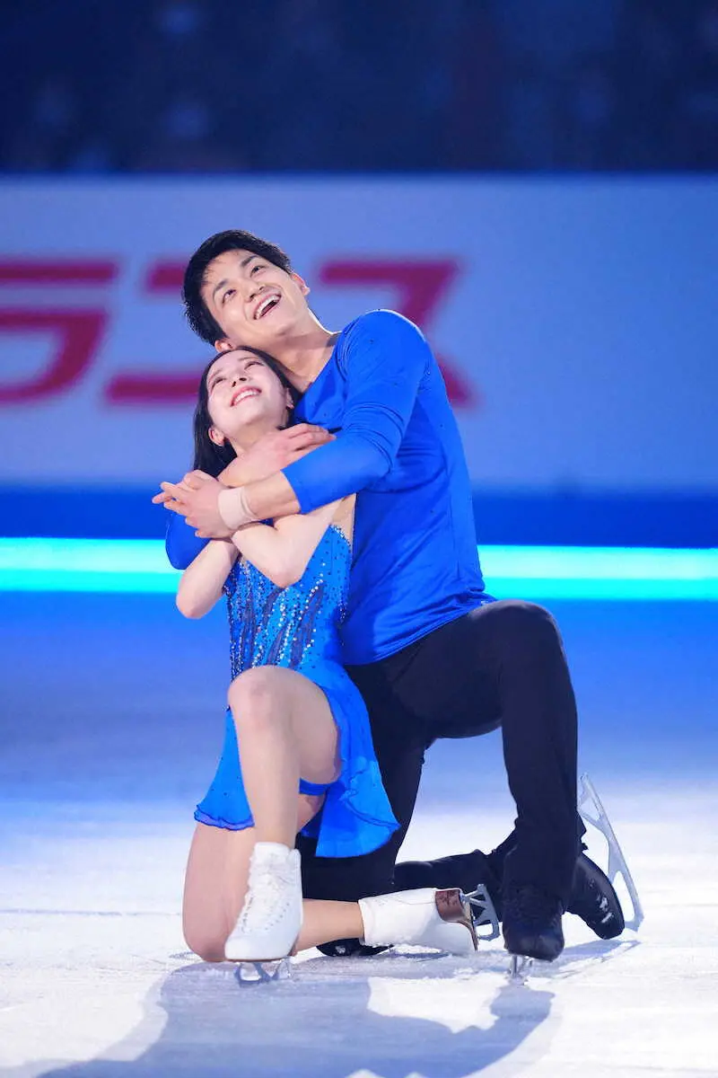 【画像・写真】ペア“りくりゅう”大トリ「I　Lived」で笑顔締め　世界国別対抗戦Ex