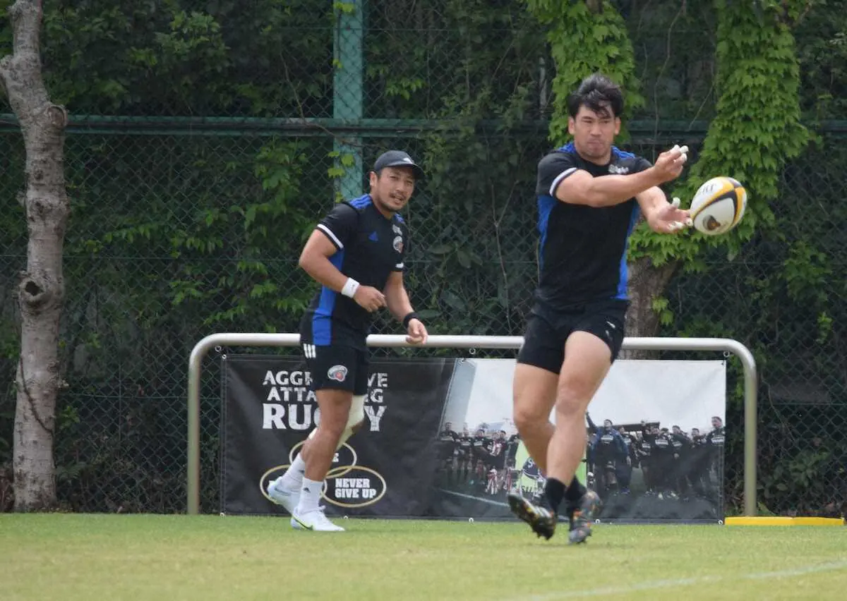 【画像・写真】東京SG中村亮土　PO見据え最終節・東京ベイ戦は「相手の強みとガチンコで戦いながら」