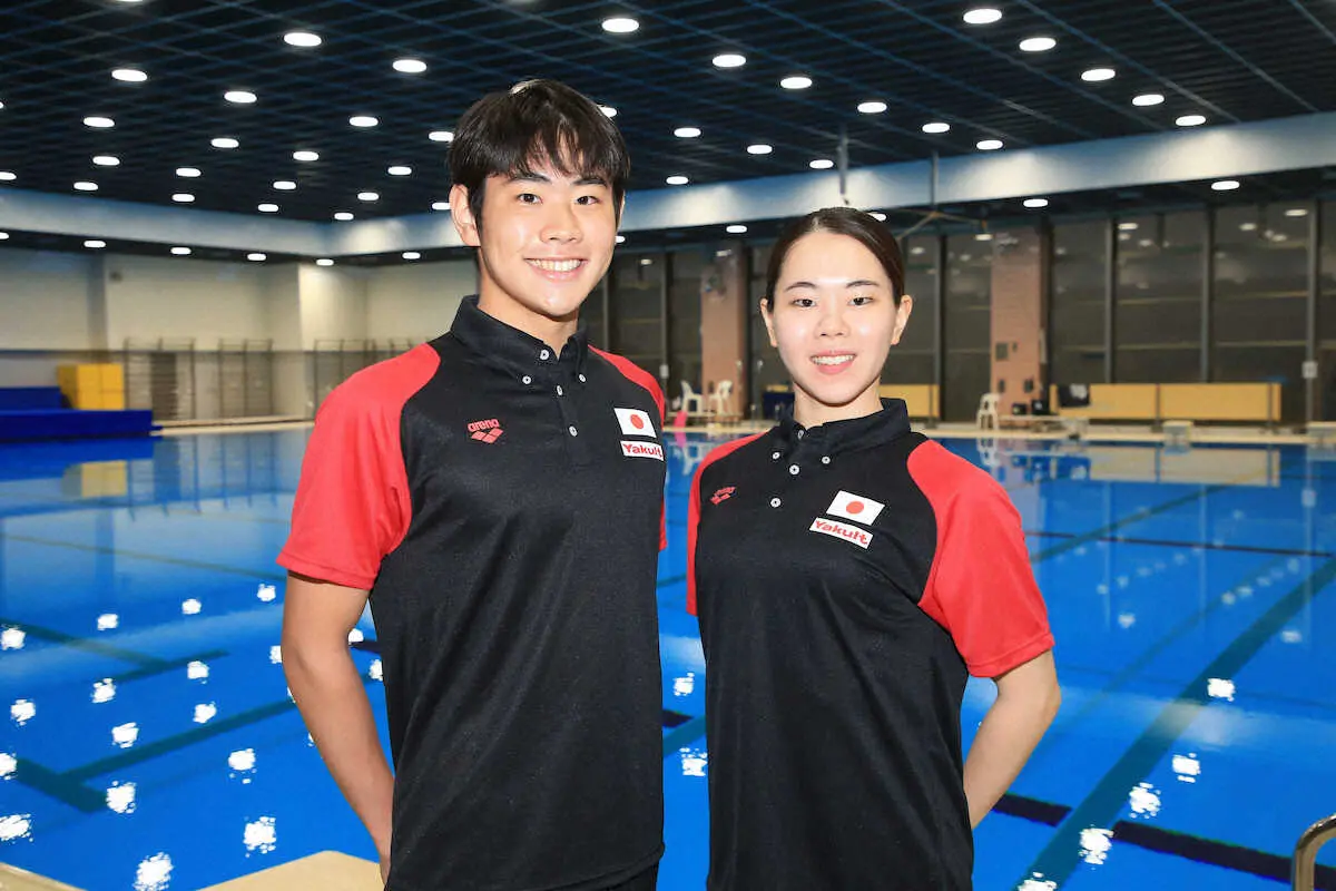 【画像・写真】男子初AS五輪選手へ　佐藤陽太郎、世界水泳ぶっつけデビュー　W杯は混合デュエットに専念