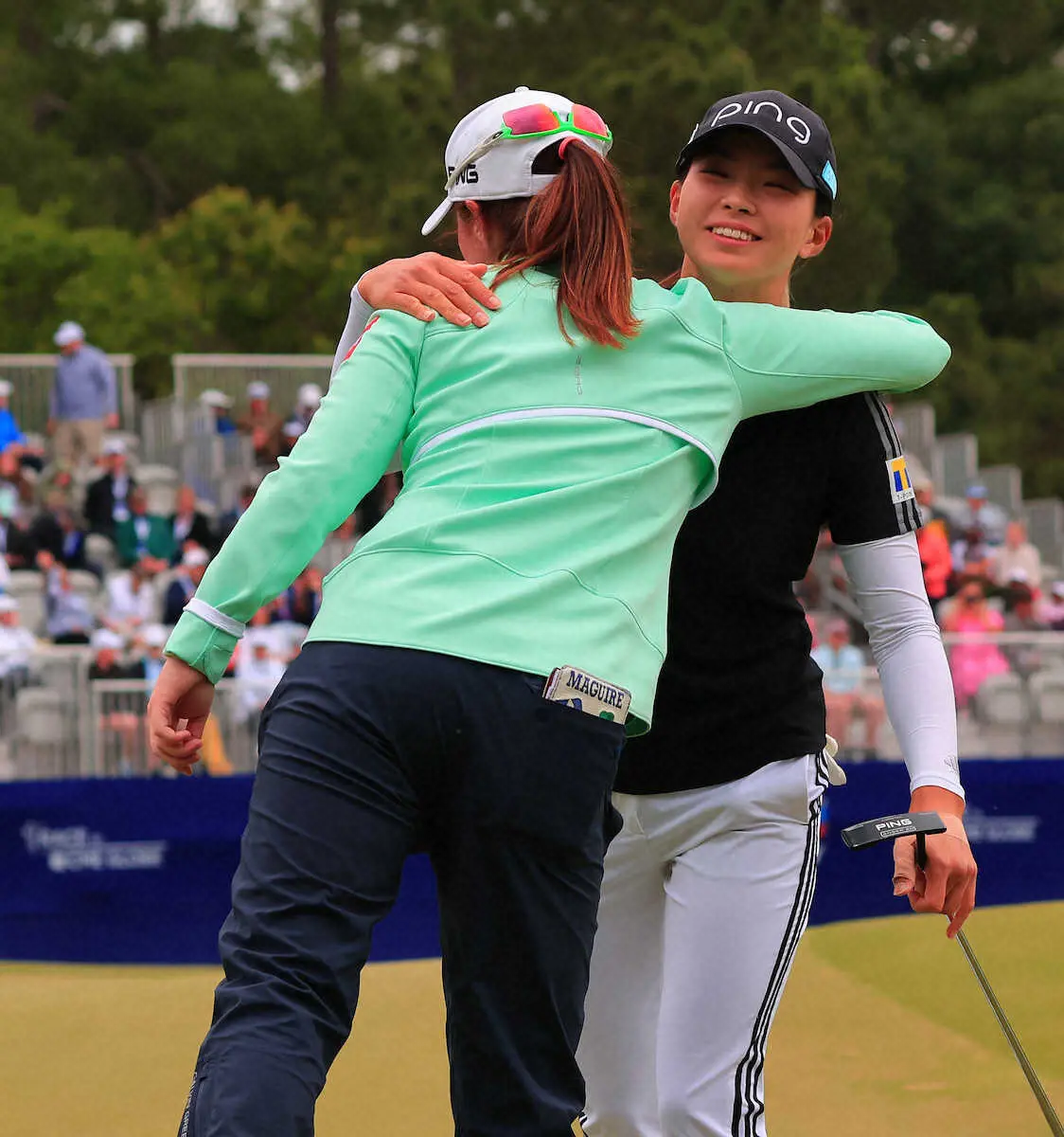 【画像・写真】渋野　「体の不良」も日本勢最高28位で完走　「いい状態で迎えられなかった。自分の管理不足」