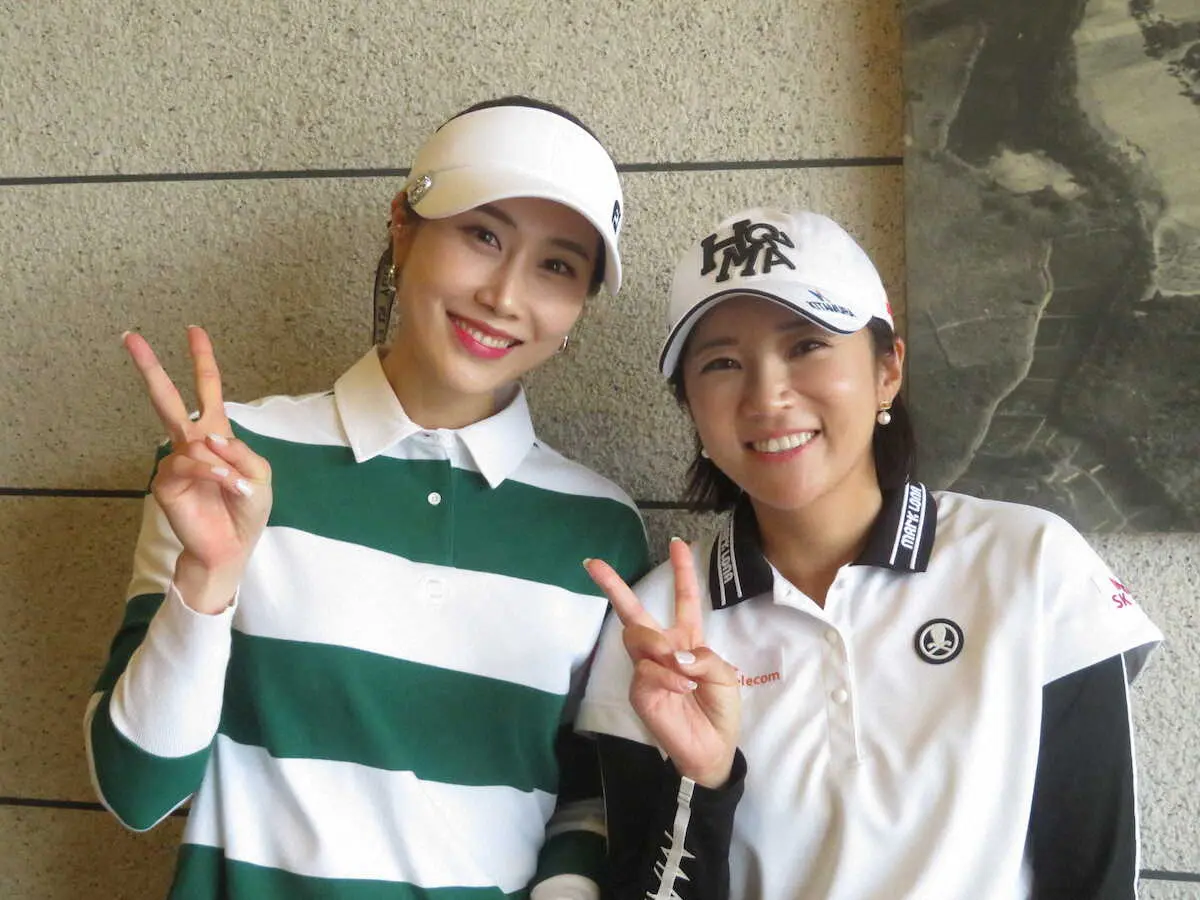 【画像・写真】イ・ボミ＆キム・ハヌルさんの韓国ペアも初参戦で8位！「ケンカもなく楽しかった（笑い）」