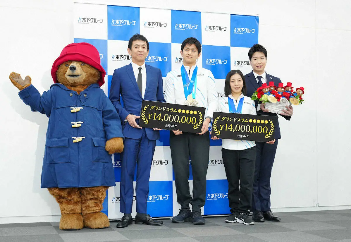 【画像・写真】いくつ買える?りくりゅうに報奨金計2800万円　ご褒美は木原「ガリガリ君」三浦「ハーゲンダッツ」