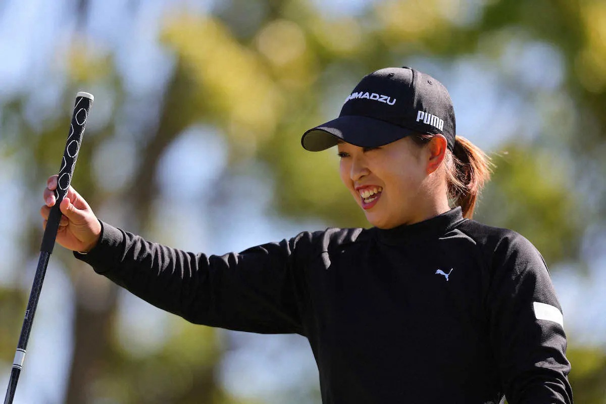 【画像・写真】連覇目指す西郷「ディフェンディングチャンピオンとして戦い抜く」28日開幕女子ゴルフ　パナソニックOP