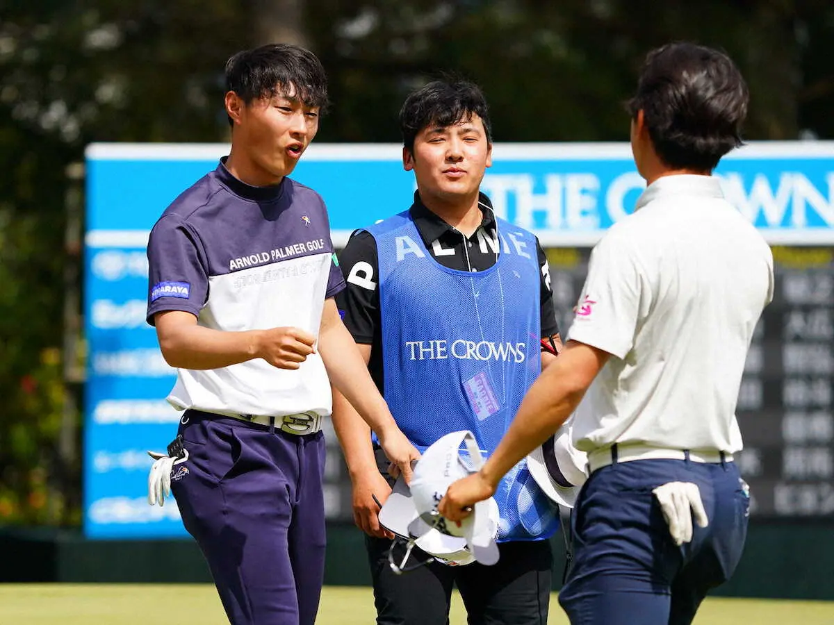 【画像・写真】ツアー初参戦の服部　1差2浮上だがや！5バーディー67　地元愛知出身「びっくり」