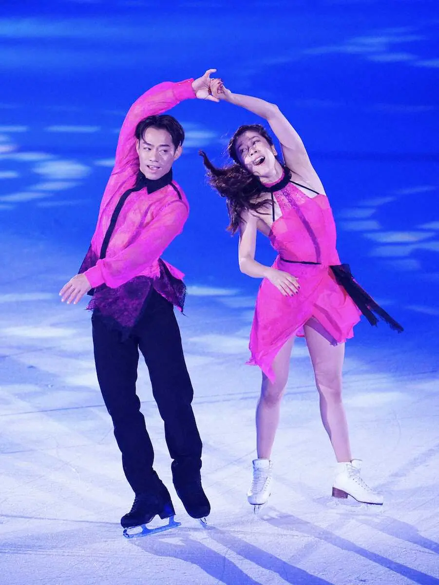 【画像・写真】アイスダンス“かなだい”しっとり舞い「感慨深い」3年ぶりプリンスアイスワールド