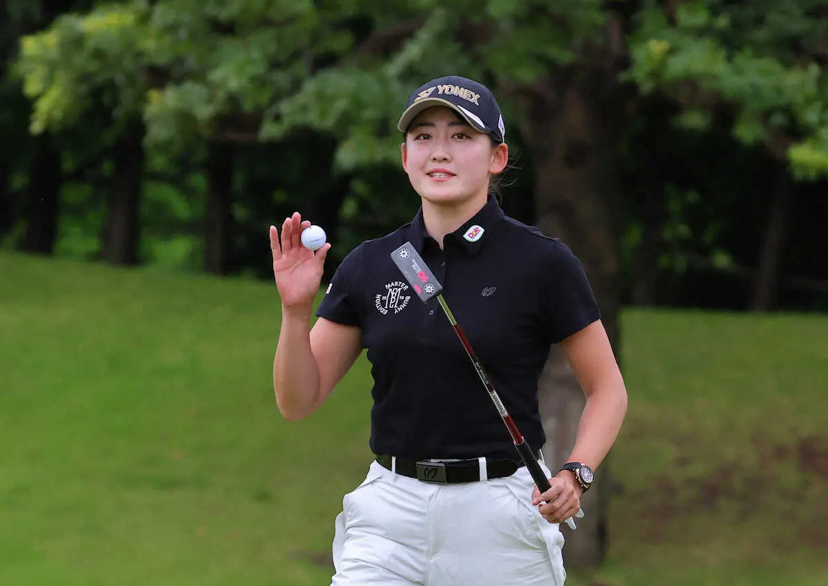 【画像・写真】岩井千怜が2週連続トップ5となる4位「いい感じで回れた」