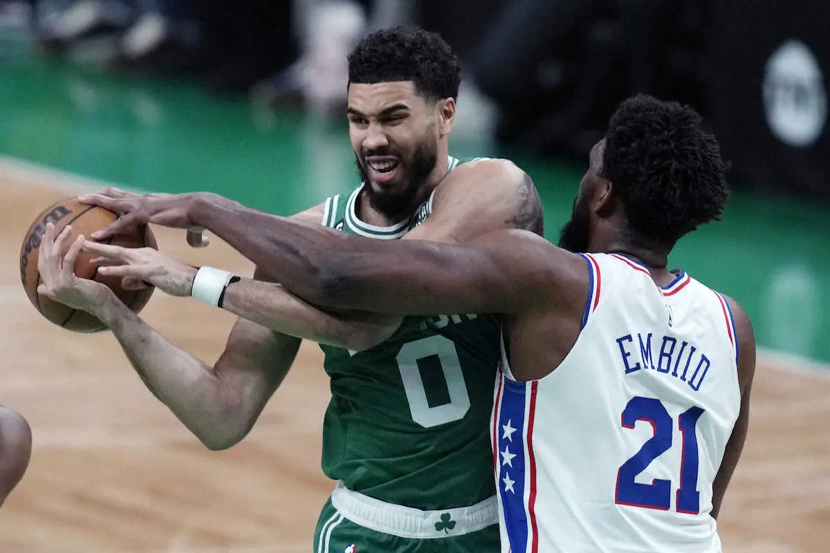 【画像・写真】76ersが34点差でセルティクスに完敗　MVPのエンビードが復帰したものの敵地で連勝はならず
