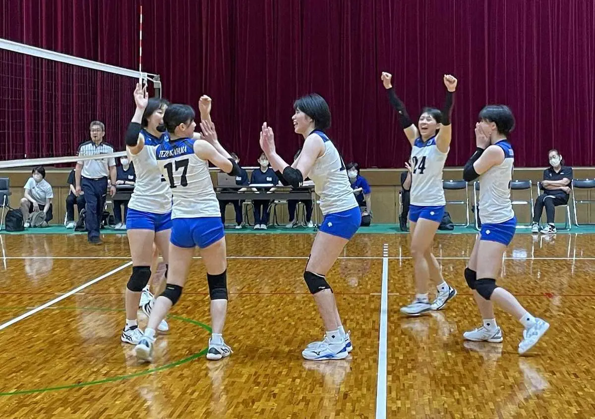 【画像・写真】関西学生バレー　男子は近大が無敗キープ　女子は神戸親和大が開幕7連勝