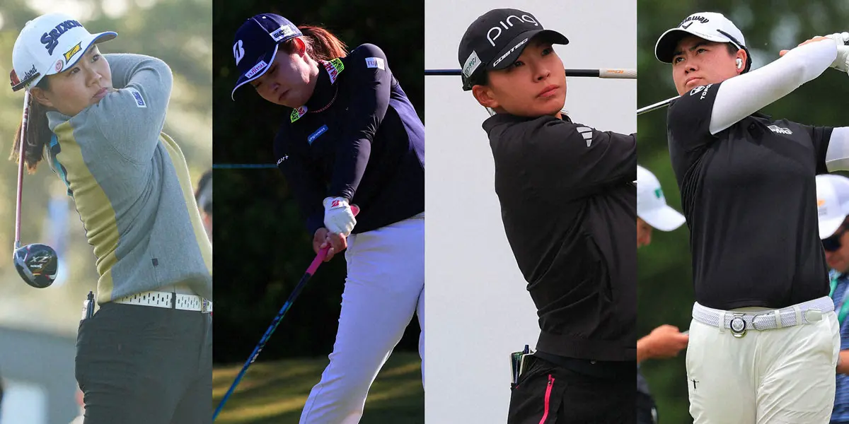 【画像・写真】日本代表女子ゴルフ　1勝もできず最下位4位　奈紗＆古江組、渋野＆笹生組が一度もリードできず