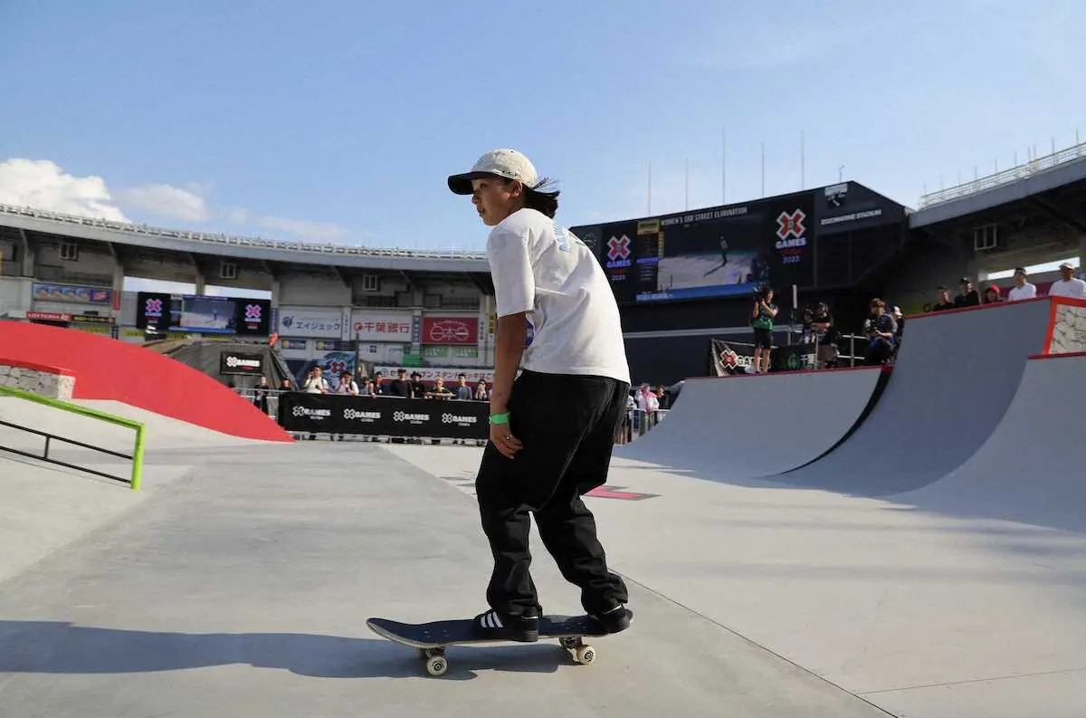【画像・写真】東京五輪金メダルの西矢椛が予選2位通過で決勝へ　Xゲーム千葉大会開幕