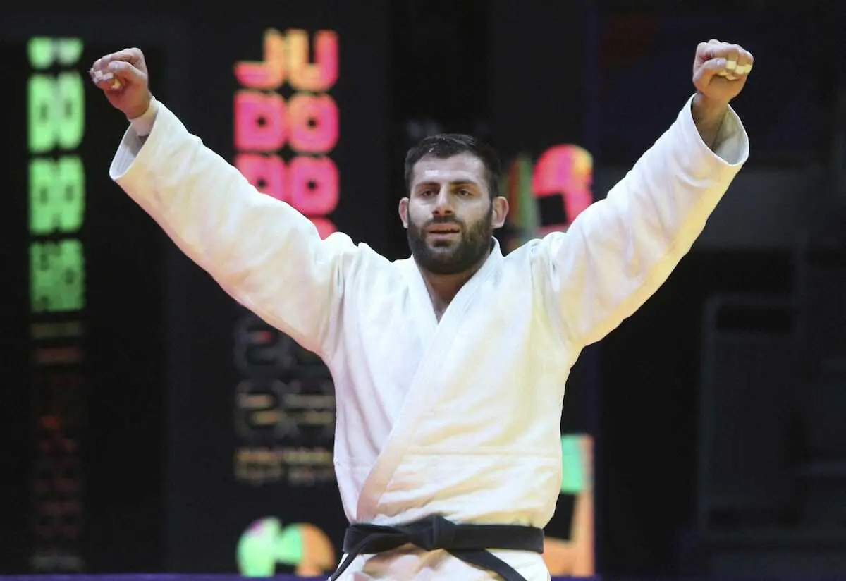 【画像・写真】柔道世界選手権でロシア選手が優勝　個人の中立選手として出場許可　男子100キロ級