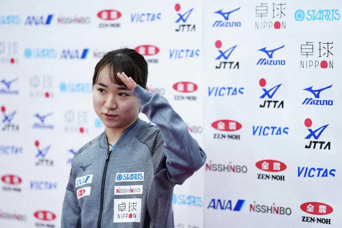 【画像・写真】伊藤美誠　20日開幕の世界卓球へ左臀部に痛み抱え「ギリギリの状態」も「辞退は考えなかった」