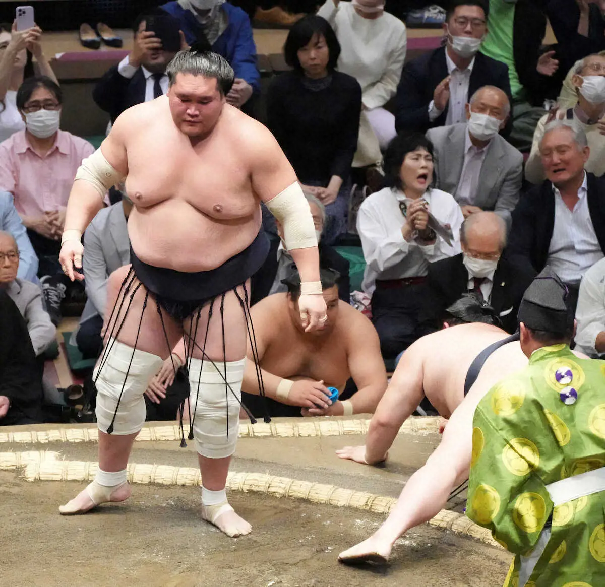 【画像・写真】横綱・照ノ富士「歓声ありは初めてかも」　238日ぶり白星に喜び「やっと土俵に立てた」