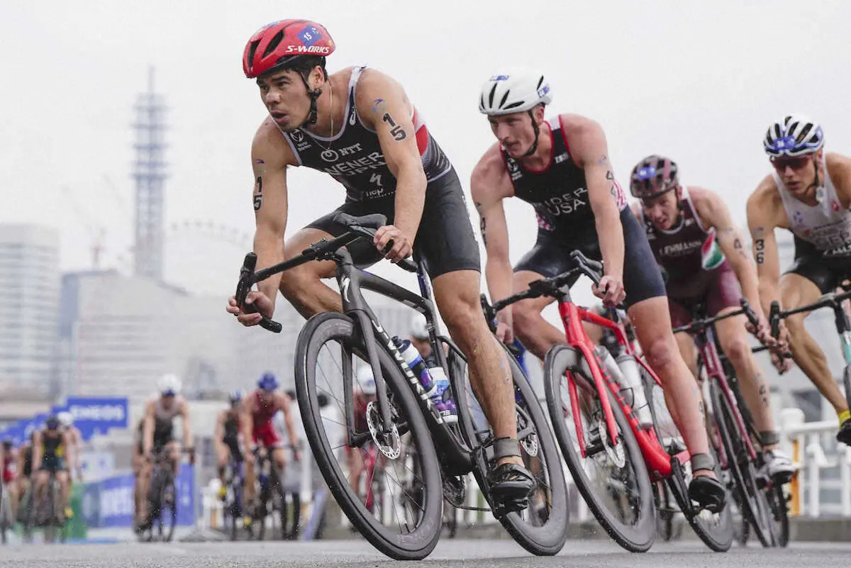 【画像・写真】ニナー賢治が日本勢トップの11位　トライアスロン世界シリーズ横浜大会