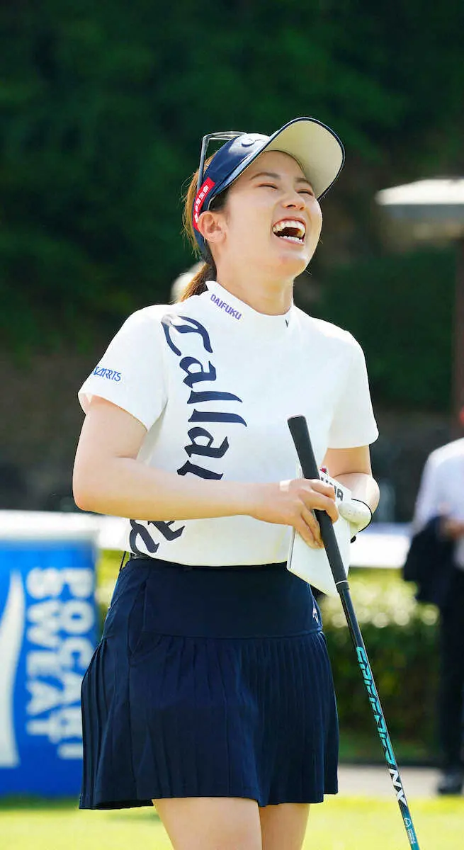 【画像・写真】西村優菜　前週米ツアー参戦から強行出場「ファンの皆さんに会いたい」　18日開幕ブリヂストンL