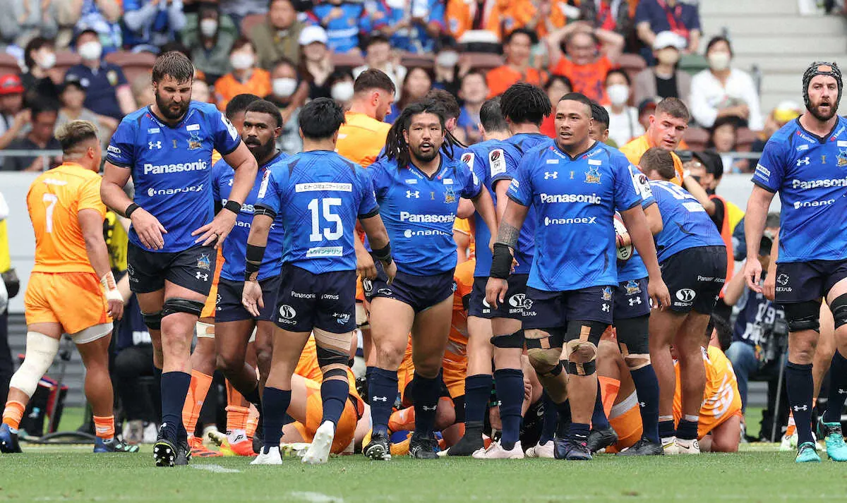 【画像・写真】東京ベイが初優勝　スーパールーキー木田が殊勲トライ　ラグビーリーグワン決勝