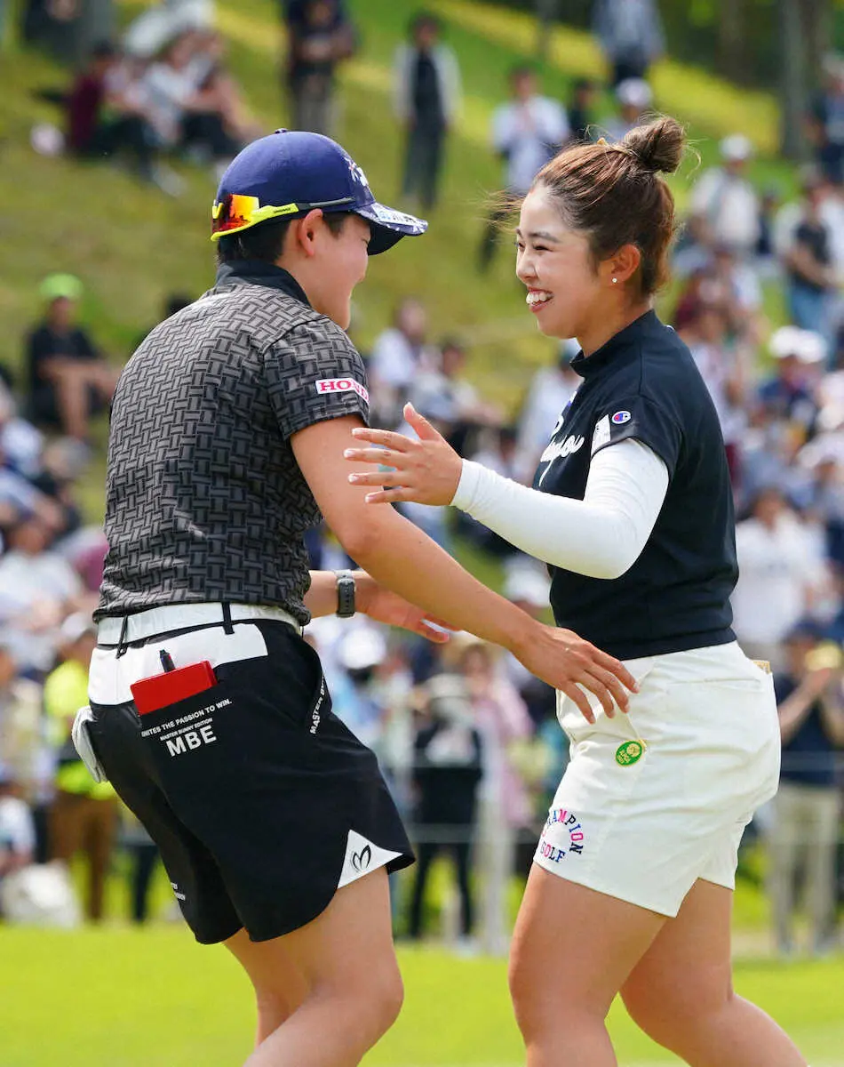 【画像・写真】山下美夢有が圧勝劇で今季2勝目　思い出の地での勝利に「ここで優勝できてうれしい」