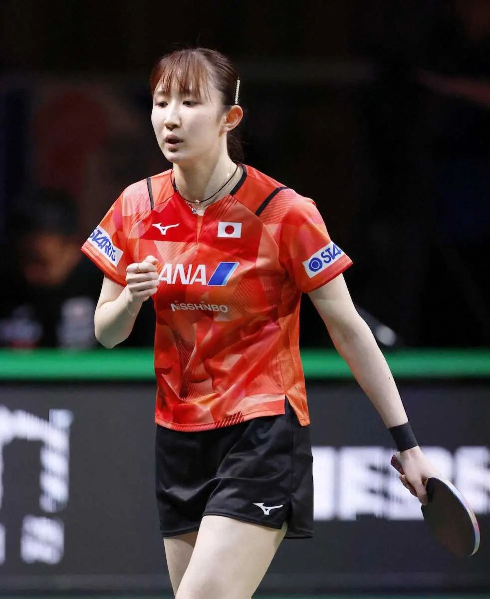 【画像・写真】早田ひな順当に3回戦進出　張本智とのダブルスは8強入り